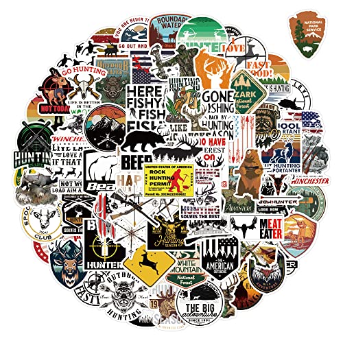 Jagd im Freien adesivi Pack 100 pezzi per bottiglia d'acqua Laptop Car Skateboard Decor Adolescenti Adulti Jagd im Freien adesivi Pack 100 pezzi per bottiglia d'acqua Laptop Car Skateboard Decor Adolescenti Adulti von Canverlens