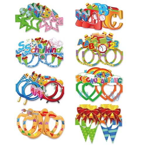 16 Stile Schul Party Zubehör,Schul Papier Deko Party Gastgeschenke für Kinder Erwachsene 16 Stile Schul Party Zubehör,Schul Papier Deko Party Gastgeschenke für Kinder Erwachsene von Capaneus