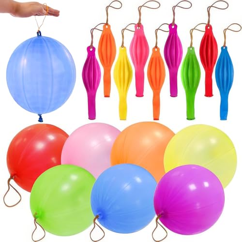 50 Stück Punch Luftballons 46cm, Sortierte Farben Stanzballons, Robuste Perforierte Luftballons Groß, XXL Luftballon Kinder, Party-Spiel, Bunte Balloon Spiel für Geburtstag Partyzubehör 50 Stück Punch Luftballons 46cm, Sortierte Farben Stanzballons, Robuste Perforierte Luftballons Groß, XXL Luftballon Kinder, Party-Spiel, Bunte Balloon Spiel für Geburtstag Partyzubehör von Capaneus