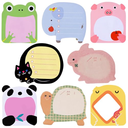 Haftnotizen Kinder, 24 Stück Haftnotizen Lustig, Kleine Haftnotizen Kinder, Klebezettel Tier Design, TierföRmiger Haftnotizblock, Mitgebsel Kindergeburtstag, Kleine Geschenke für Schulklasse, Büro Haftnotizen Kinder, 24 Stück Haftnotizen Lustig, Kleine Haftnotizen Kinder, Klebezettel Tier Design, TierföRmiger Haftnotizblock, Mitgebsel Kindergeburtstag, Kleine Geschenke für Schulklasse, Büro von Capaneus
