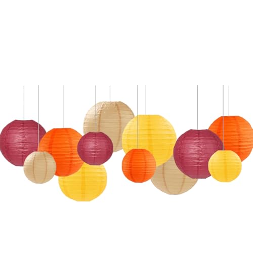 Capesaro Burgund Maroon Wein Papier Laternen dekorative 12pcs Partei hängende Dekorationen für rustikale Herbst Party Brautdusche Hochzeit Baby Dusche Graduierung Jahrestag Raumdekoration Capesaro Burgund Maroon Wein Papier Laternen dekorative 12pcs Partei hängende Dekorationen für rustikale Herbst Party Brautdusche Hochzeit Baby Dusche Graduierung Jahrestag Raumdekoration von Capesaro
