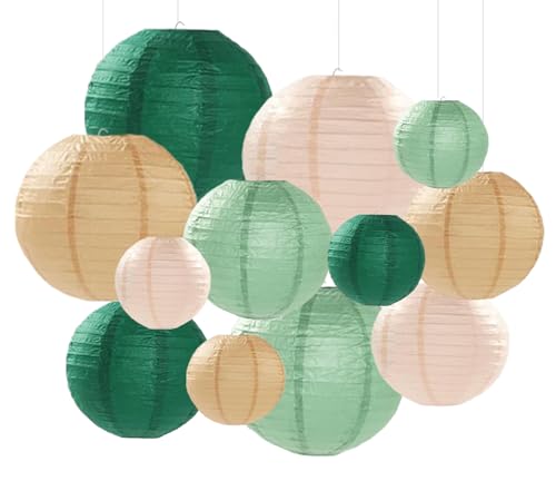 Capesaro Salbei grünes Papier Laternen dekorative 12pcs Partei hängende Dekorationen für rustikale Party Braut Dusche Hochzeit Baby Dusche Graduierung Jahrestag neutral Raumdekoration Capesaro Salbei grünes Papier Laternen dekorative 12pcs Partei hängende Dekorationen für rustikale Party Braut Dusche Hochzeit Baby Dusche Graduierung Jahrestag neutral Raumdekoration von Capesaro