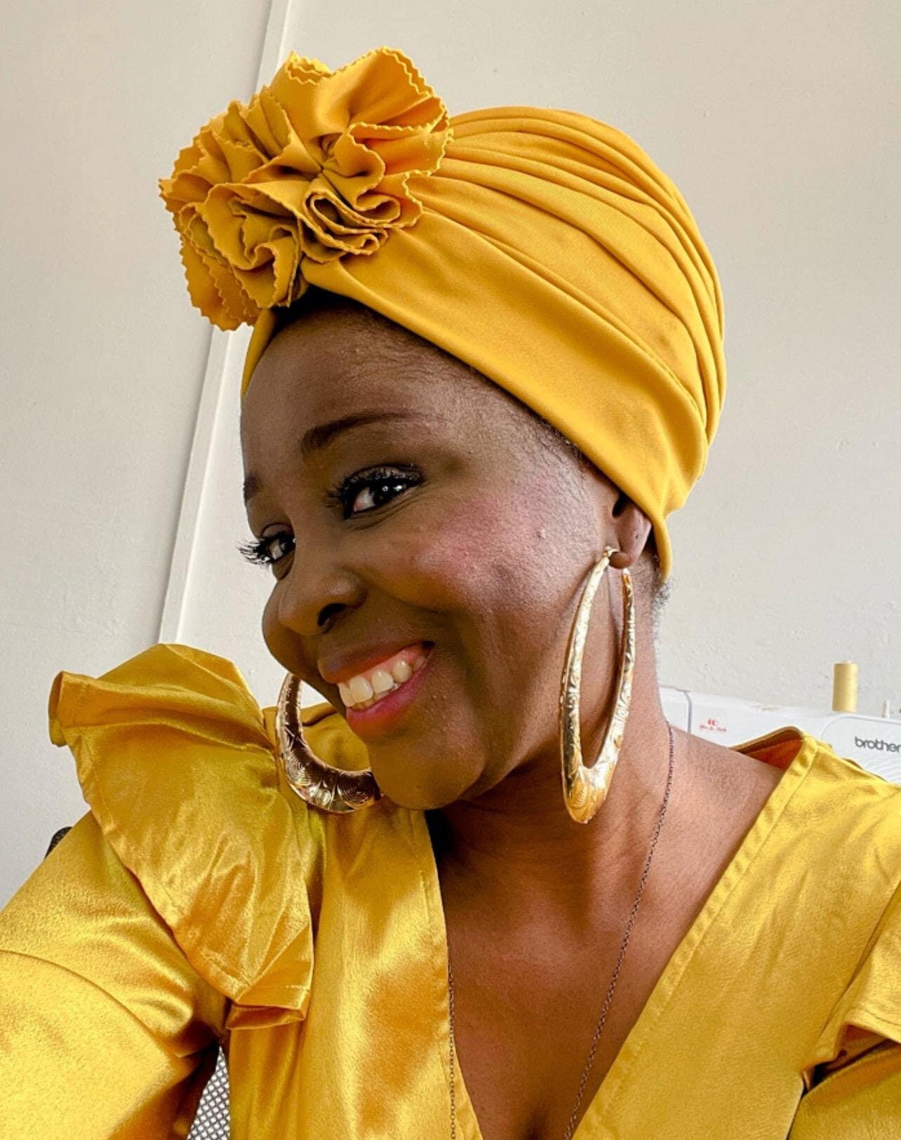 Pre Tied Rüschen Turban, Head Wraps, Alopecia Wrap, Full Coverage Headwrap, Geschenk Für Frau, Abdeckung Haarausfall Pre Tied Rüschen Turban, Head Wraps, Alopecia Wrap, Full Coverage Headwrap, Geschenk Für Frau, Abdeckung Haarausfall von CaphyBeauties
