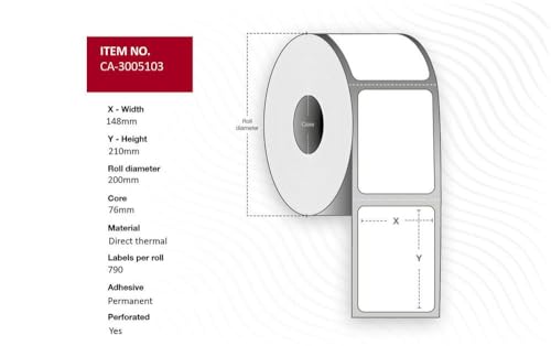 Capture Label Adressrollen 148 x 210 mm, Core 76 mm Capture Label Adressrollen 148 x 210 mm, Core 76 mm von Capture