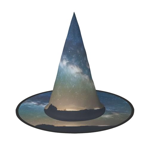 Sternenhimmel Weltraum Einzigartige Halloween Hut - Oxford Tuch Material, Perfekt für Partys und Kostümveranstaltungen von CarXs