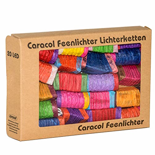 LED Lichterkette Feenlichter Laternchen Rainbow 20 Lichter LED Lichterkette Feenlichter Laternchen Rainbow 20 Lichter von Caracol