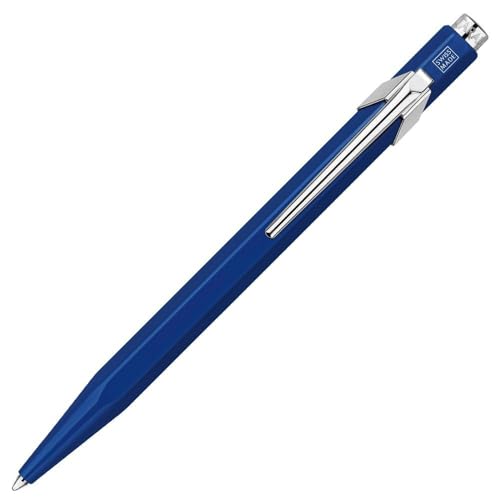 Caran d'Ache 849 Metal Range Kugelschreiber, Saphirblau, Tintenblau von Caran d'Ache