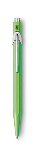 CARAN d'ACHE - Kugelschreiber 849 aus Metall - Fluo Grün, 1 Stück (1er Pack) von Caran d'Ache