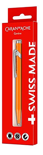 Caran Dash 0849-630 Caran d'Ache Gore Kugelschreiber auf Ölbasis, 849-Kollektion, fluoreszierendes Orange von Caran d'Ache