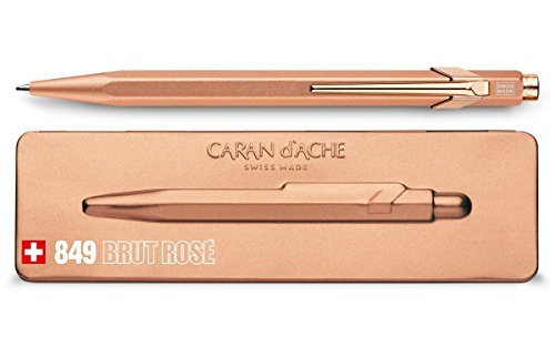 Caran d‘Ache, Kugelschreiber „849 Popline“ mit Etui, fluoreszierende Farben Metallic Brut Rose Caran d‘Ache, Kugelschreiber „849 Popline“ mit Etui, fluoreszierende Farben Metallic Brut Rose von Caran d'Ache