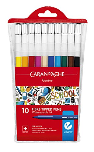 Caran d'Ache Filzstifte, 10 Stück Caran d'Ache Filzstifte, 10 Stück von Caran d'Ache