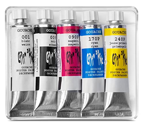 Caran d'Ache Gouache Studio 5 teilig Caran d'Ache Gouache Studio 5 teilig von Caran d'Ache