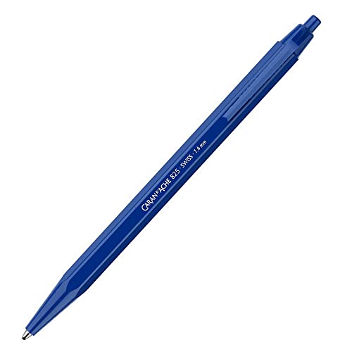 Caran d'Ache Kugelschreiber 825 mit breiter Mine 1.4 mm Blau, Länge: 13,5 cm, 0825.560 von Caran d'Ache