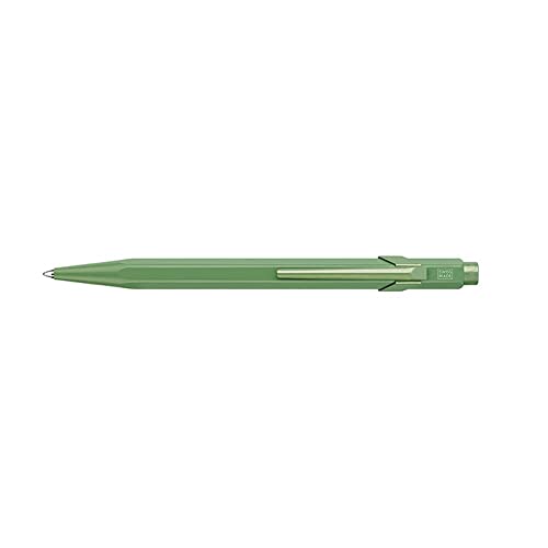 Caran d'Ache Kugelschreiber 849 Claim your Style in der Farbe Lehmgrün, 0849.595, Mittel, 1 Stück (1er Pack) von Caran d'Ache