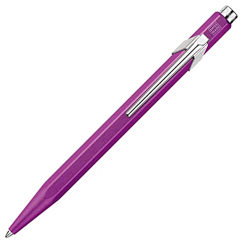 Caran d'Ache Kugelschreiber 849 COLORMAT-X Violett, 1 Stück (1er Pack) von Caran d’Ache