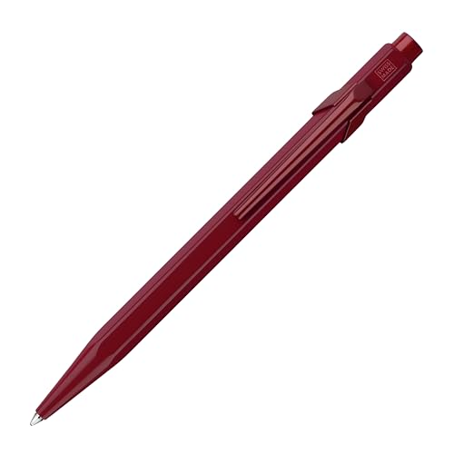 Caran d'Ache Kugelschreiber 849 Claim your Style in der Farbe Granatrot, 0849.599, Mittel, 1 Stück (1er Pack) von Caran d'Ache