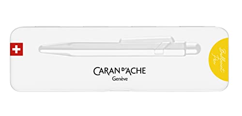 Caran d'Ache Kugelschreiber 849 Colormat-X gelb mit Slimpack von Caran d'Ache