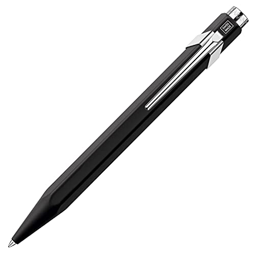 Caran d'Ache Kugelschreiber 849 Popline mit Etui Schwarz lackiert Strichstärke: M, Schriftfarbe: Schwarz, Länge: 12,5 cm, 0846.509 Caran d'Ache Kugelschreiber 849 Popline mit Etui Schwarz lackiert Strichstärke: M, Schriftfarbe: Schwarz, Länge: 12,5 cm, 0846.509 von Caran d'Ache