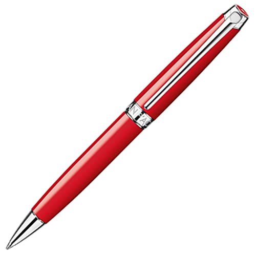 Caran d'Ache Kugelschreiber Léman versilbert und rhodiniert in der Farbe Scharlachrot, 4789770 Caran d'Ache Kugelschreiber Léman versilbert und rhodiniert in der Farbe Scharlachrot, 4789770 von Caran d'Ache