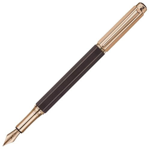 Caran d 'Ache Varius Ebenholz vergoldet M Füllfederhalter – Rose Gold von Caran d'Ache