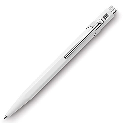Caran d'Ache Kugelschreiber 849 POPLINE Weiß mit Etui, 1 stück (1er Pack) Caran d'Ache Kugelschreiber 849 POPLINE Weiß mit Etui, 1 stück (1er Pack) von Caran d'Ache