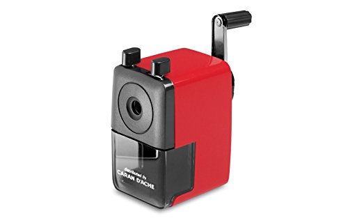 Caran d'Ache Bleistiftspitzmaschine, Kunststoff, Rot von Caran d'Ache