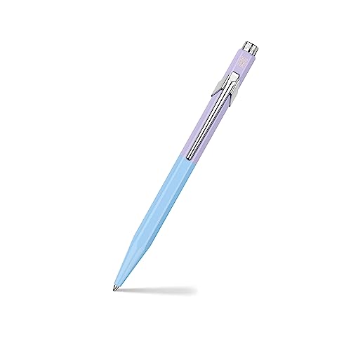 Caran d'Ache 849 PAUL SMITH Kugelschreiber in der Farbe: Sky Blue/Lavender Purple, Aluminium, Goliath Mine in Schwarz Medium, Länge: 12,5cm, NM0849.339 Caran d'Ache 849 PAUL SMITH Kugelschreiber in der Farbe: Sky Blue/Lavender Purple, Aluminium, Goliath Mine in Schwarz Medium, Länge: 12,5cm, NM0849.339 von Caran d'Ache