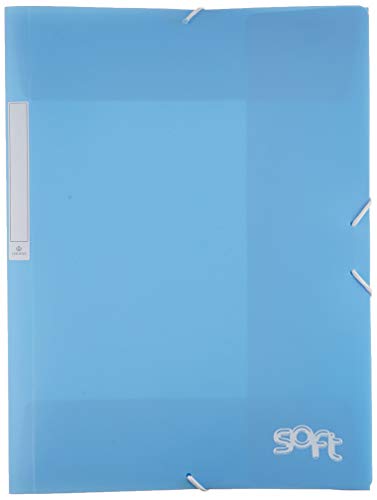 Dokumentenmappe mit Klappen, Soft PP, verschiedene Farben von CARCHIVO IDEAS PRACTICAS