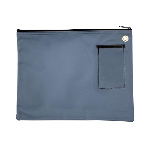 Cardinal bag supplies Interoffice Versandtasche aus Segeltuch, 35,6 x 27,9 cm, Graublau von Cardinal bag supplies