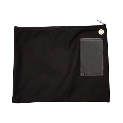 Cardinal bag supplies Interoffice Versandtasche aus Segeltuch, 35,6 x 28,9 cm, Schwarz von Cardinal bag supplies