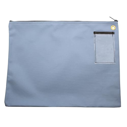 Cardinal bag supplies Interoffice Versandtasche aus Segeltuch, Versandtasche, 45,7 x 35,6 cm, Graublau von Cardinal bag supplies