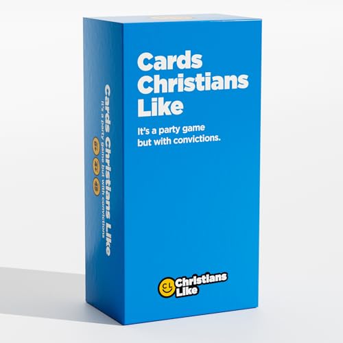 Christians Like Karten Partyspiel - 600 Karten - Humorvolles Spiel Matching Prompt Karten mit lustigen oder kantigen Antworten - Spaß für Teenager, Erwachsene - Ideal für Familien, Jugendgruppen Christians Like Karten Partyspiel - 600 Karten - Humorvolles Spiel Matching Prompt Karten mit lustigen oder kantigen Antworten - Spaß für Teenager, Erwachsene - Ideal für Familien, Jugendgruppen von Cards Christians Like