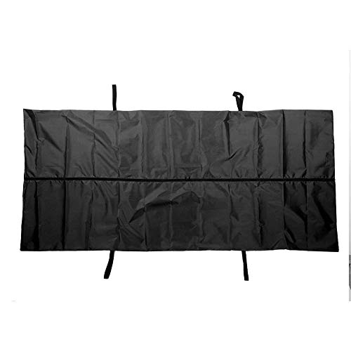 Emergency Cadaver Body Bag, auslaufsicher 210D Wasserdichte Body Aufbewahrungstasche Leichensack Bestattungsbedarf Dead Body Bags Dead Body Prop Dead Body Bag(Schwarz) von Caredy