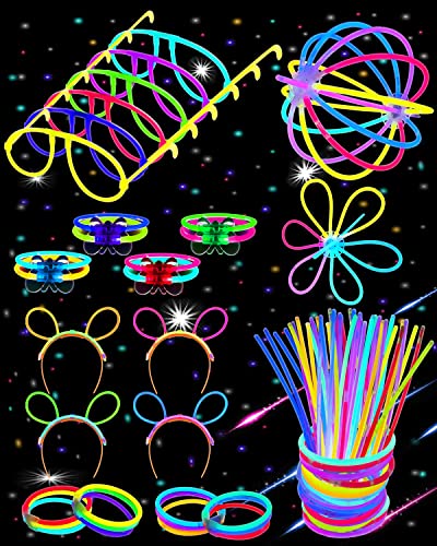 Carehabi Knicklichter Party Set-100x Knicklichter-Knicklichter Kinder-Leuchtstäbe mit Verbinder-Leuchtende Party Deko Party Zubehör-Festival Zubehör Carehabi Knicklichter Party Set-100x Knicklichter-Knicklichter Kinder-Leuchtstäbe mit Verbinder-Leuchtende Party Deko Party Zubehör-Festival Zubehör von Carehabi