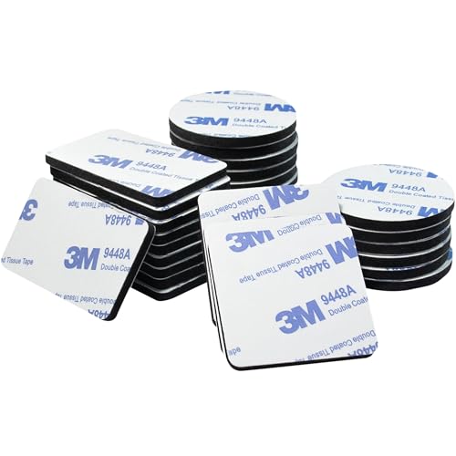 Caremore 30 Stück doppelseitiges Klebeband, doppelseitig, extra stark, starker Klebstoff, doppelseitig, extra stark (30) von Caremore