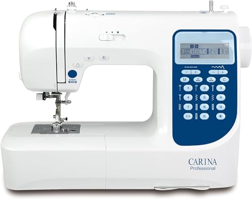 Carina Professional - Computer-Nähmaschine für Einsteiger, Fortgeschrittene & Profis; LED-Bildschirm, 206 Stichprogramme, Freiarm & LED-Nählicht Carina Professional - Computer-Nähmaschine für Einsteiger, Fortgeschrittene & Profis; LED-Bildschirm, 206 Stichprogramme, Freiarm & LED-Nählicht von Carina