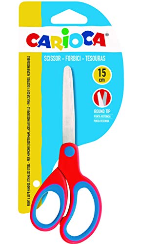 Carioca 42635 Schere mit runder Spitze, Rot Carioca 42635 Schere mit runder Spitze, Rot von Carioca