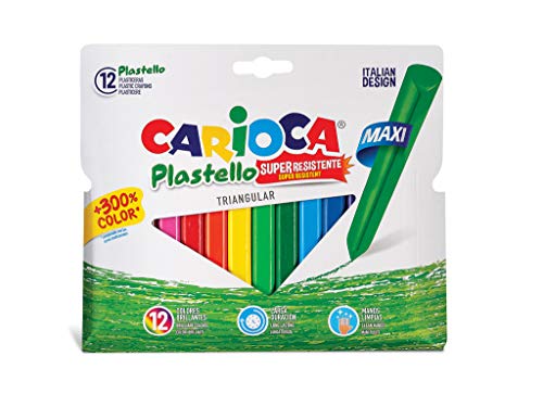 Carioca Kredki swiecowe Plastello JUMBO 12 kolorów Carioca Kredki swiecowe Plastello JUMBO 12 kolorów von Carioca