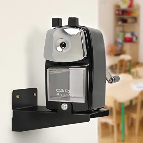 CARL Angel 5 Bleistiftspitzer Wandhalterung, Schwarz, Edelstahl, Metall, Wandmontierbar, Handbuch, PENCIL_SHARPENER, 202966031 CARL Angel 5 Bleistiftspitzer Wandhalterung, Schwarz, Edelstahl, Metall, Wandmontierbar, Handbuch, PENCIL_SHARPENER, 202966031 von Carl