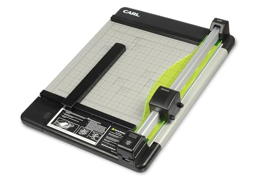 Carl CUI12210 Papierschneider, robust, 30,5 cm, Schwarz/Silber Carl CUI12210 Papierschneider, robust, 30,5 cm, Schwarz/Silber von Carl