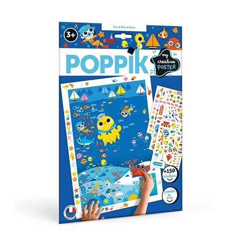 Poppik Sticker Kreativ Poster Meer von POPPIK