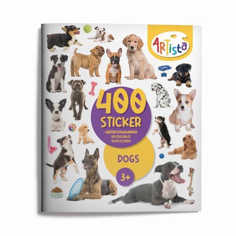 Artista - Stickerbuch Hunde, Kartoniert (TB) von Carletto Deutschland