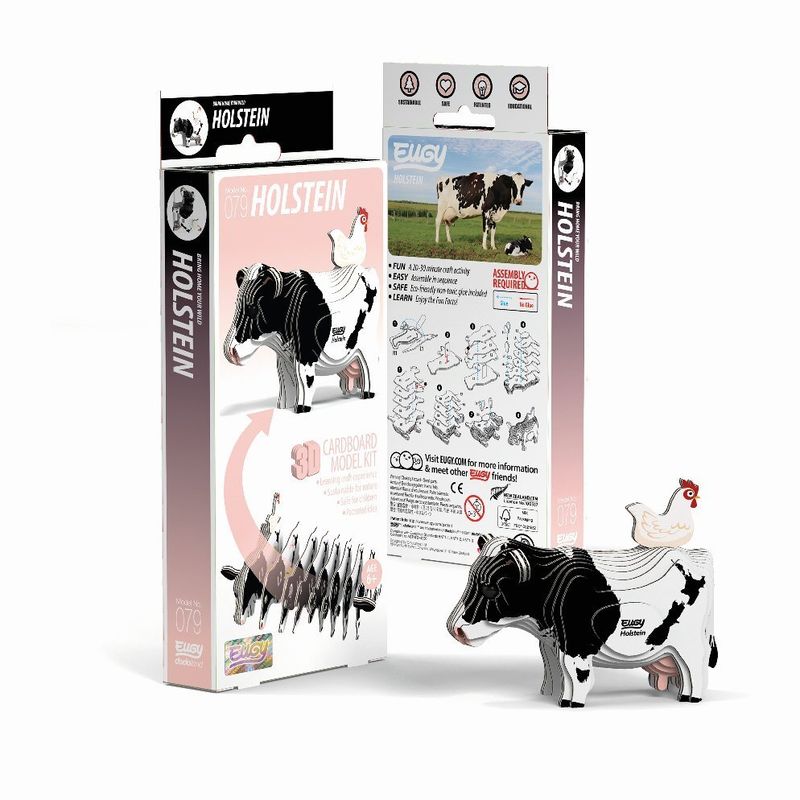 3D Bastelset Holstein Kuh (Mq6) von Carletto Deutschland