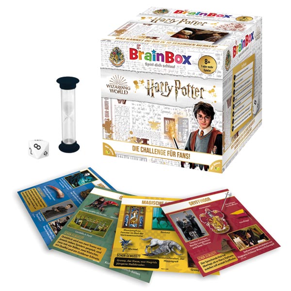 Harry Potter Gedächtnisspiel, BrainBox, ab 8 Jahren von Carletto