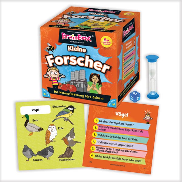 Kleine Forscher Gedächtnisspiel, BrainBox, ab 5 Jahren Kleine Forscher Gedächtnisspiel, BrainBox, ab 5 Jahren von Carletto