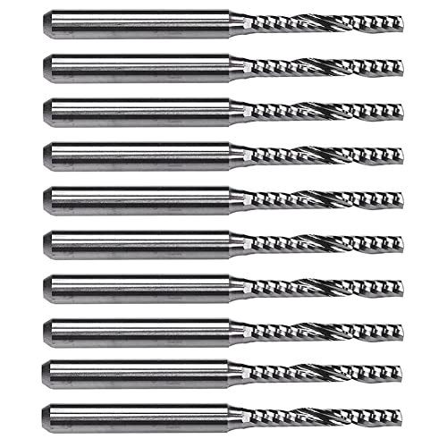 Carlgelrag 10 Stück 2 mm X 15 mm Hartmetall-Schaftfräser-Fräser-Zubehör für Graviermaschine Carlgelrag 10 Stück 2 mm X 15 mm Hartmetall-Schaftfräser-Fräser-Zubehör für Graviermaschine von Carlgelrag
