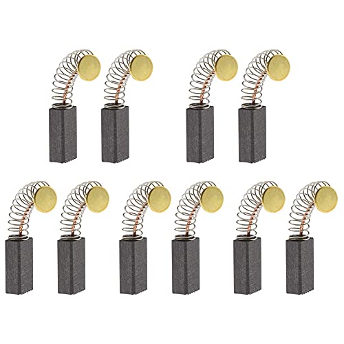 Carlgelrag 5 Paar Motor Kohle BüRsten 13Mm X 8Mm X 5Mm Universal Werkzeug Teile für Schleifer Schwing Schleifer Carlgelrag 5 Paar Motor Kohle BüRsten 13Mm X 8Mm X 5Mm Universal Werkzeug Teile für Schleifer Schwing Schleifer von Carlgelrag