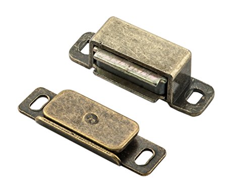 Carlisle Brass FTD840FB Fingertip Superior Steel Magnetverschluss, 6 kg Zugkraft, Florentine Bronze, 46 x 15 x 14 mm Carlisle Brass FTD840FB Fingertip Superior Steel Magnetverschluss, 6 kg Zugkraft, Florentine Bronze, 46 x 15 x 14 mm von Carlisle Brass