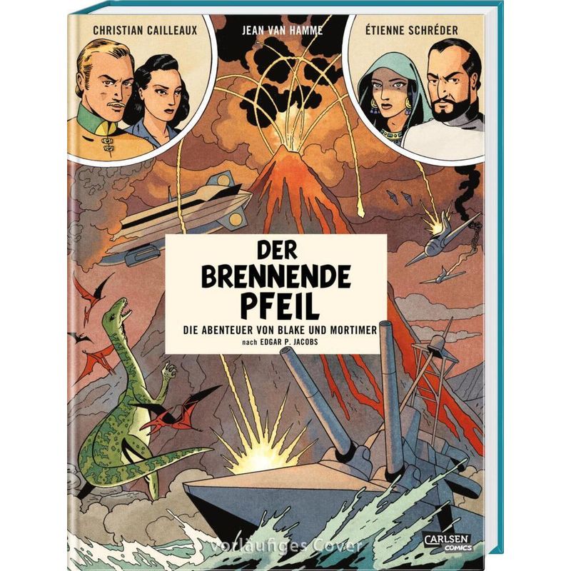 Der Brennende Pfeil / Blake Und Mortimer Spezial Bd.2 - Jean van Hamme, Gebunden von Carlsen Comics