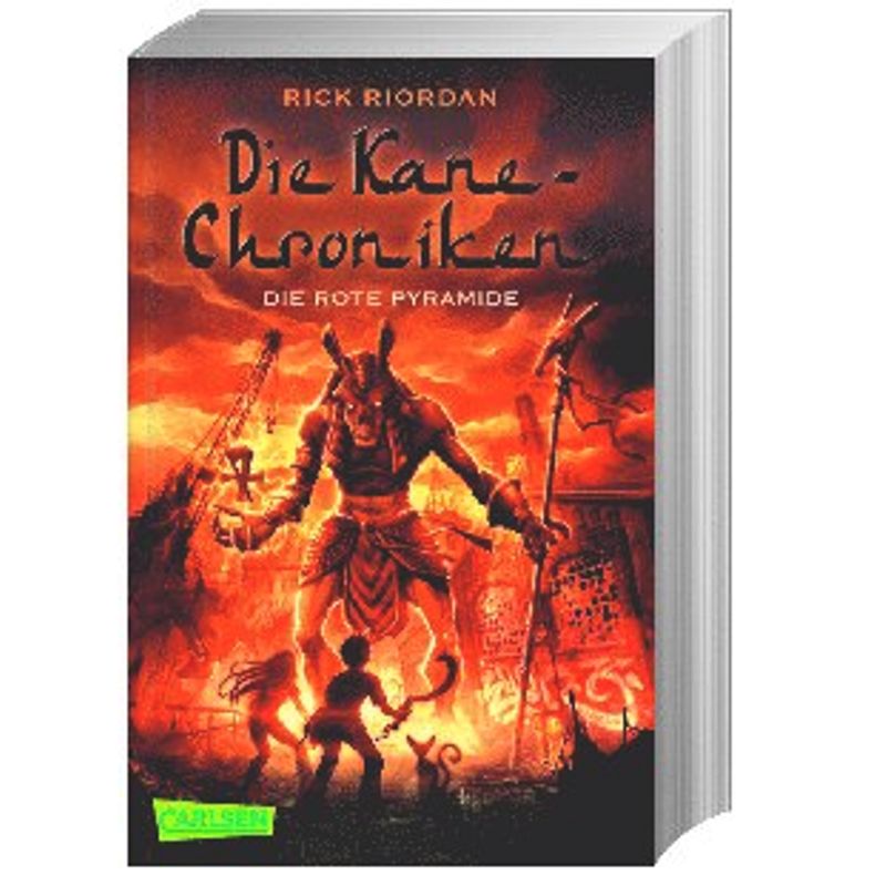 Die Rote Pyramide / Kane-Chroniken Bd.1 - Rick Riordan, Taschenbuch von Carlsen